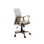 Beige Working Chair With Armrest